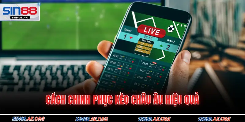 Cách chinh phục kèo châu Âu hiệu quả 