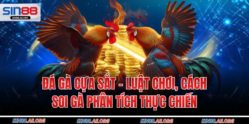 Đá Gà Cựa Sắt - Luật Chơi, Cách Soi Gà Phân Tích Thực Chiến